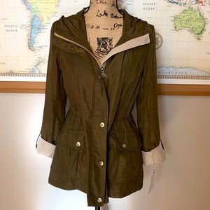 Olive Rain Coat